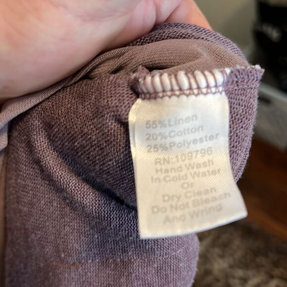 My Pretty Angel Fairy Whimsical Feminine Purple Lace Detailed Boho Romantic Top - Picture 9 of 10